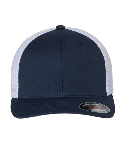 Flexfit Trucker Cap 6511 #color_Navy/ White