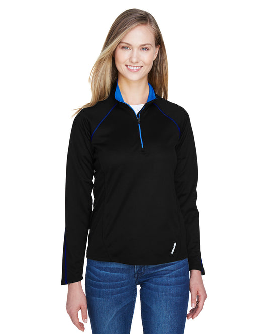 North End Ladies' Radar Quarter-Zip Performance Long-Sleeve Top 78187