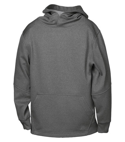 Atc PTech Fleece Yth Hooded Y220 #color_Charcoal Hth