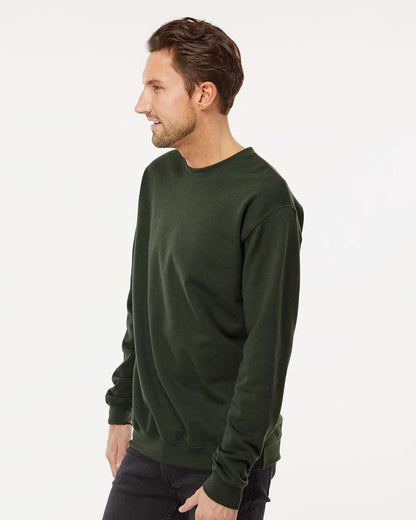 M&O Unisex Crewneck Fleece 3340 #colormdl_Forest Green