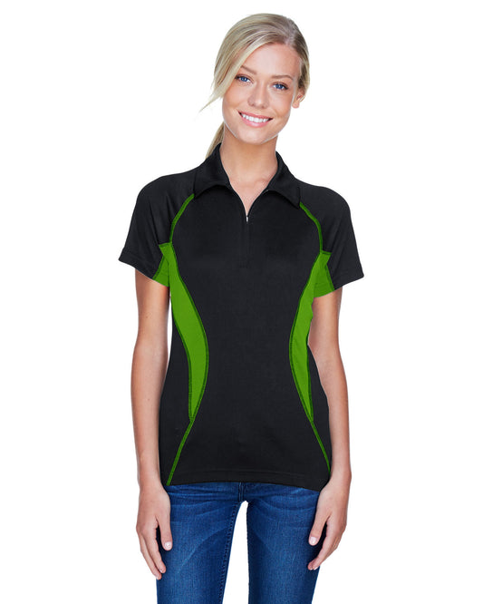 North End Ladies' Serac UTK CoolLogik™ Performance Zippered Polo 78657