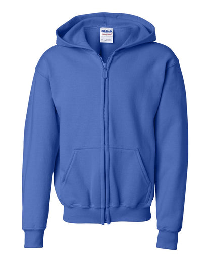 Gildan Heavy Blend™ Youth Full-Zip Hooded Sweatshirt 18600B #color_Royal