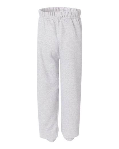 JERZEES NuBlend® Youth Sweatpants 973BR #color_Ash