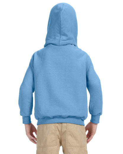 Gildan Youth Heavy Blend™ Hooded Sweatshirt G185B #color_CAROLINA BLUE