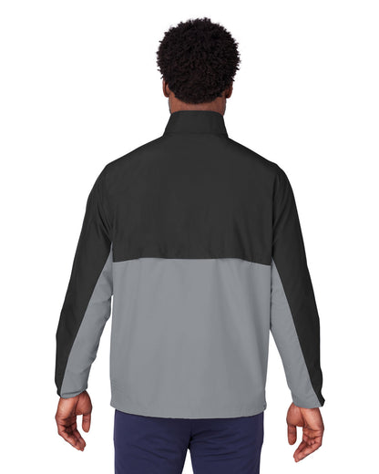 Puma Golf Men's 1st Mile Wind Jacket 599128 #color_PMA BLK / QUT SHD
