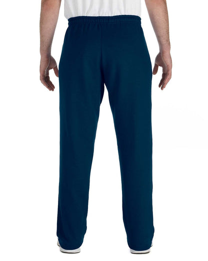 Gildan Adult Heavy Blend™ Adult Open-Bottom Sweatpant G184 #color_NAVY