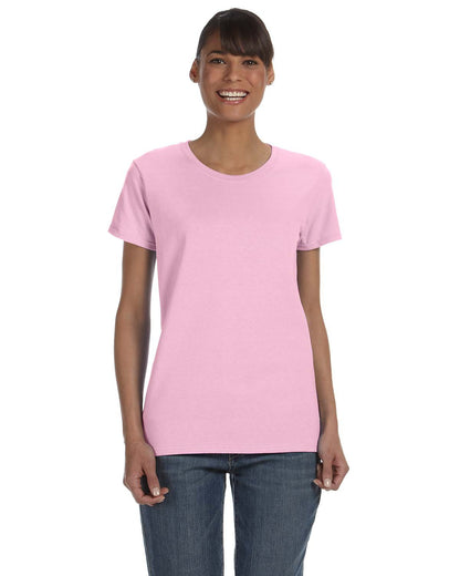 Gildan Ladies' Heavy Cotton™ T-Shirt G500L #color_LIGHT PINK