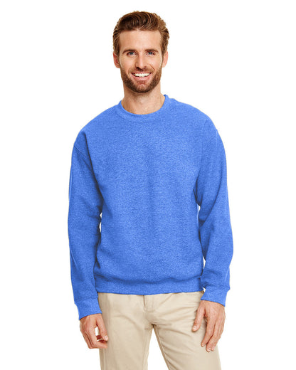 Gildan Adult Heavy Blend™ Fleece Crew G180 #color_HTHR SPORT ROYAL