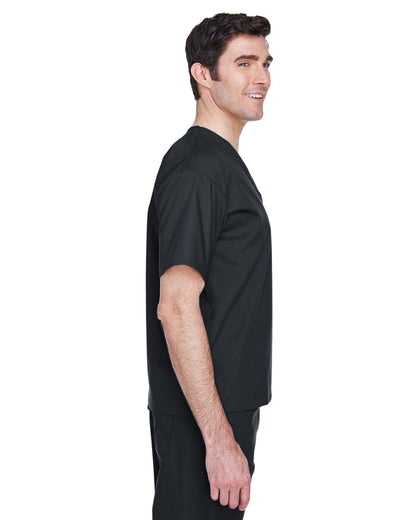 Harriton Adult Restore Scrub Top M897 #color_BLACK