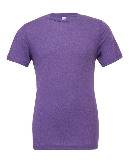 BELLA + CANVAS Triblend Tee 3413 #color_Purple Triblend