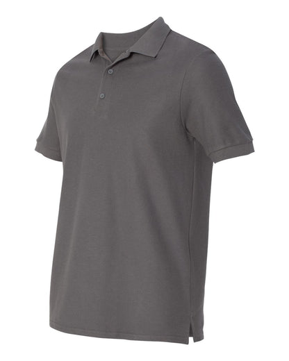 Gildan Premium Cotton® Double Piqué Polo 82800 #color_Charcoal