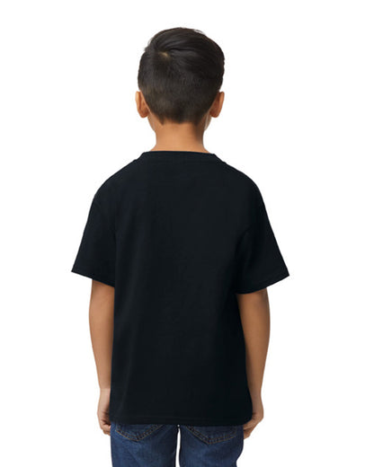 Gildan Youth Softstyle Midweight T-Shirt G650B #color_PITCH BLACK