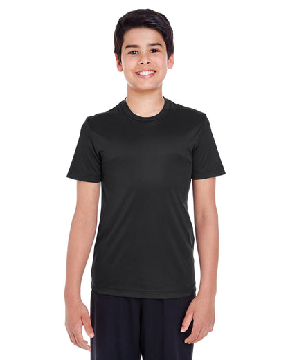 Team 365 Youth Zone Performance T-Shirt TT11Y #color_BLACK