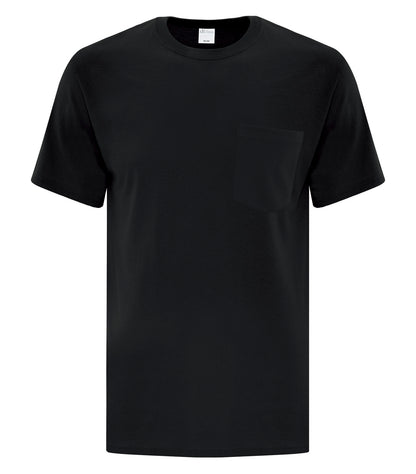 Atc Everyday Collection Everyday Pkt Tee ATC1000P #color_Black