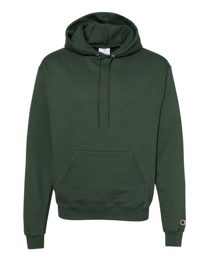 Champion Powerblend® Hooded Sweatshirt S700 #color_Dark Green