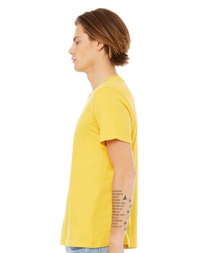 BELLA + CANVAS Jersey Tee 3001 #colormdl_Maize Yellow