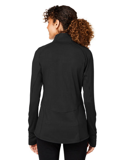 Puma Golf Ladies' Gamer Golf Quarter-Zip 533007 #color_PUMA BLACK