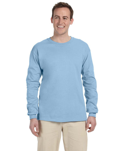 Gildan Adult Ultra Cotton® Long-Sleeve T-Shirt G240 #color_LIGHT BLUE