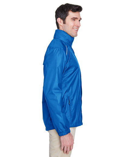 Core365 Men's Climate Seam-Sealed Lightweight Variegated Ripstop Jacket 88185 #color_TRUE ROYAL