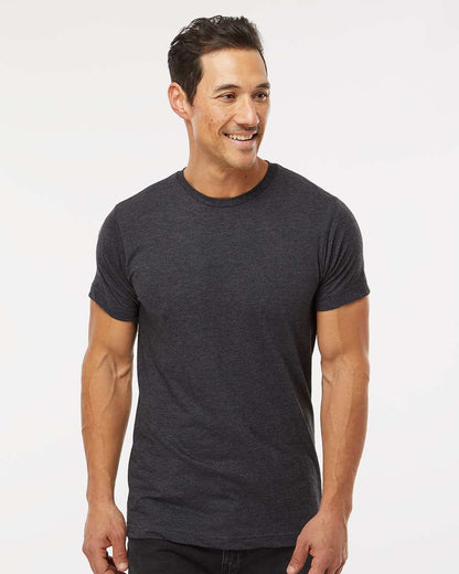 M&O Fine Jersey T-Shirt 4502 #colormdl_Heather Graphite