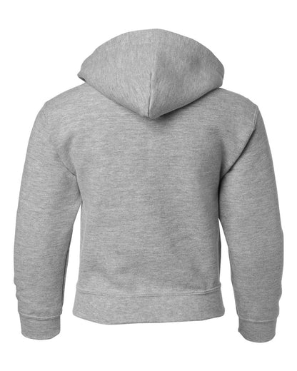 Gildan Heavy Blend™ Youth Full-Zip Hooded Sweatshirt 18600B #color_Sport Grey