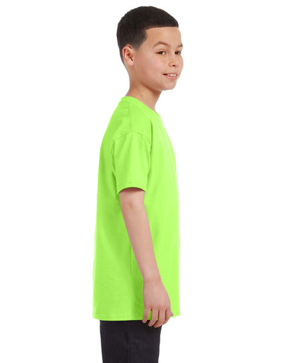 Gildan Youth Heavy Cotton™ T-Shirt G500B #color_NEON GREEN