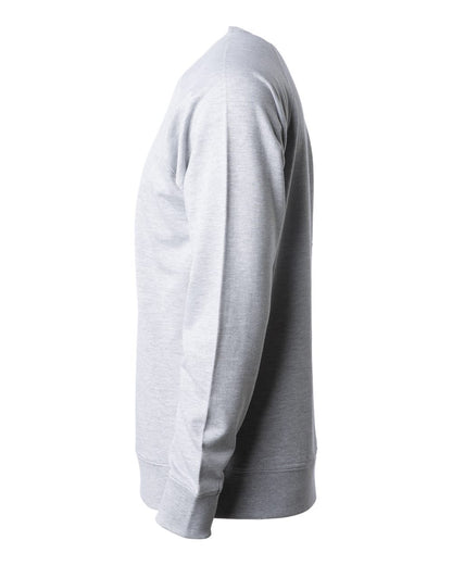 Independent Trading Co. Icon Lightweight Loopback Terry Crewneck Sweatshirt SS1000C #color_Athletic Heather