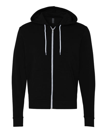 BELLA + CANVAS Sponge Fleece Full-Zip Hoodie 3739 #color_Black