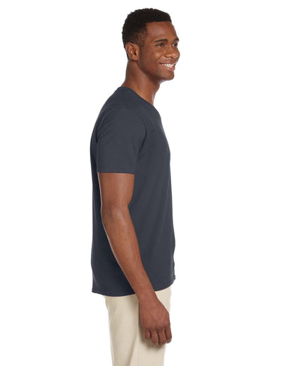 Gildan Adult Softstyle® V-Neck T-Shirt G64V #color_CHARCOAL