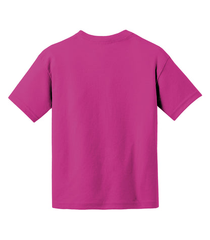 Gildan DRYBLEND YOUTH T-SHIRT 800B #color_Heliconia