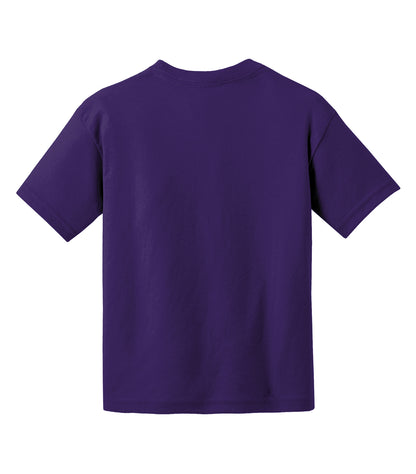 Gildan DRYBLEND YOUTH T-SHIRT 800B #color_Purple