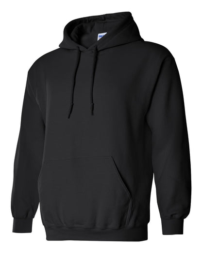 Gildan Heavy Blend™ Hooded Sweatshirt 18500 #color_Black