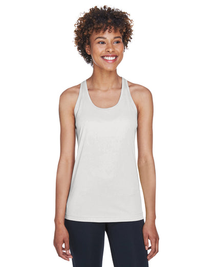 Team 365 Ladies' Zone Performance Racerback Tank TT11WRC #color_SPORT SILVER