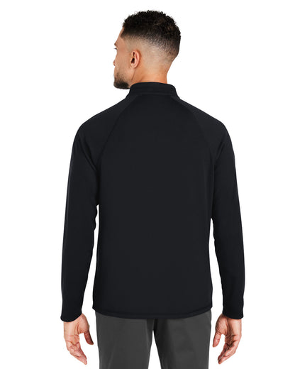 North End Men's Revive coolcore® Quarter-Zip NE410 #color_BLACK