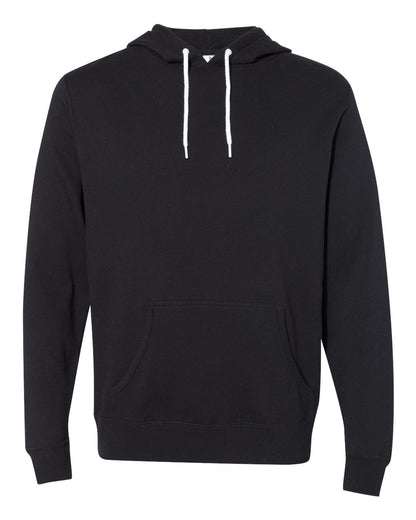 Independent Trading Co. Lightweight Hooded Sweatshirt AFX90UN #color_Black