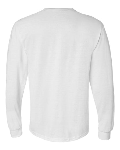 Gildan DryBlend® 50/50 Long Sleeve T-Shirt 8400 #color_White