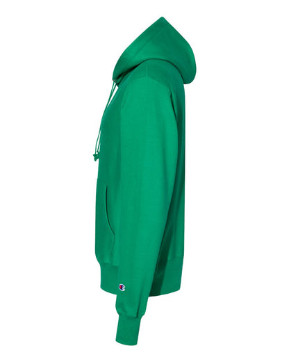 Champion Reverse Weave® Hooded Sweatshirt S101 #color_Kelly Green