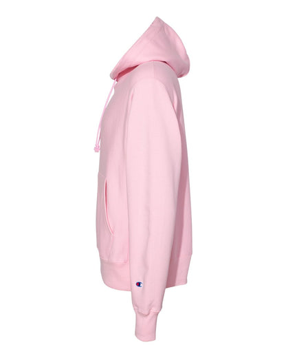 Champion Reverse Weave® Hooded Sweatshirt S101 #color_Pink Candy