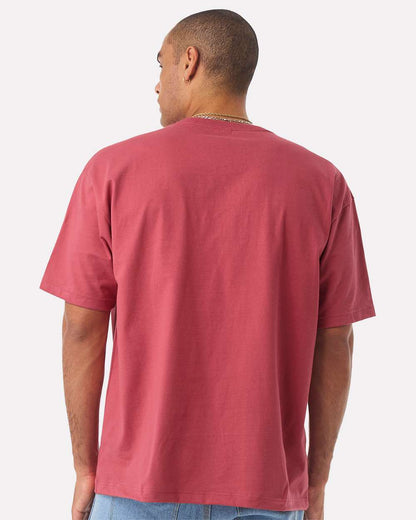 BELLA + CANVAS 7.5 oz Heavyweight Tee 4610 #colormdl_Vintage Red