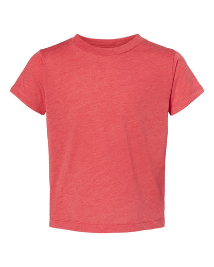 BELLA + CANVAS Toddler Triblend Tee 3413T #color_Red Triblend