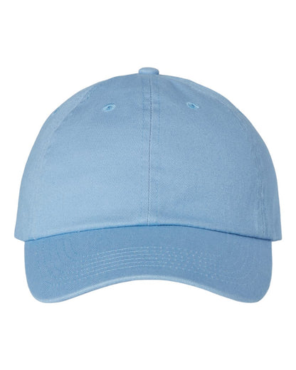 Valucap Adult Bio-Washed Classic Dad Hat VC300A #color_Sky Blue