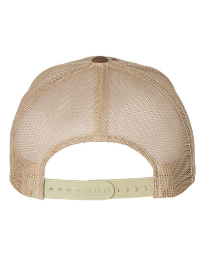 YP Classics Retro Trucker Cap 6606 #color_Multicam Arid/ Tan