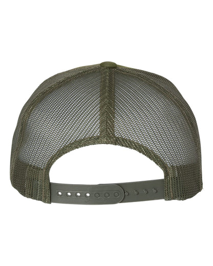 YP Classics Retro Trucker Cap 6606 #color_Multicam Tropic/ Green