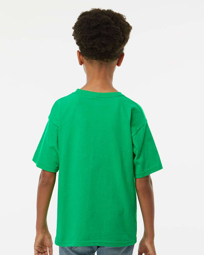 M&O Youth Gold Soft Touch T-Shirt 4850 #colormdl_Irish Green