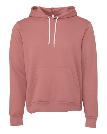 BELLA + CANVAS Sponge Fleece Hoodie 3719 #color_Mauve