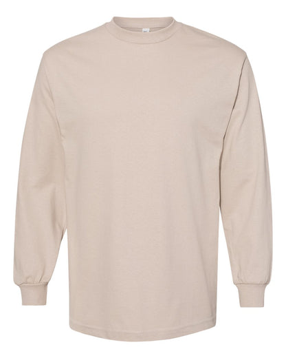American Apparel Heavyweight Cotton Long Sleeve Tee 1304 #color_Sand