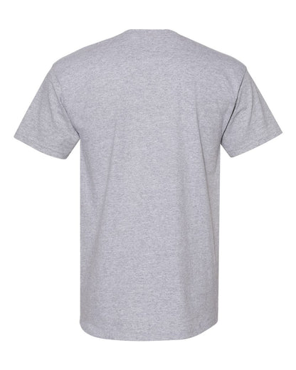 American Apparel Midweight Cotton Tee 1701 #color_Heather Grey