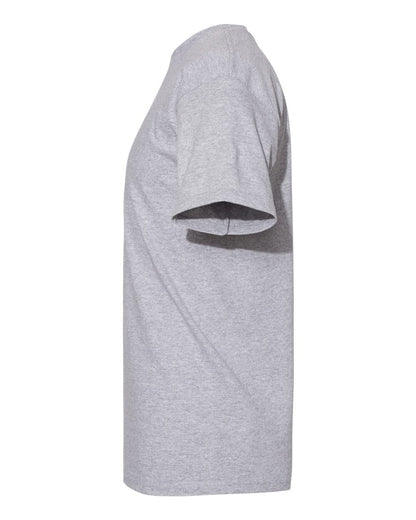 American Apparel Midweight Cotton Tee 1701 #color_Heather Grey