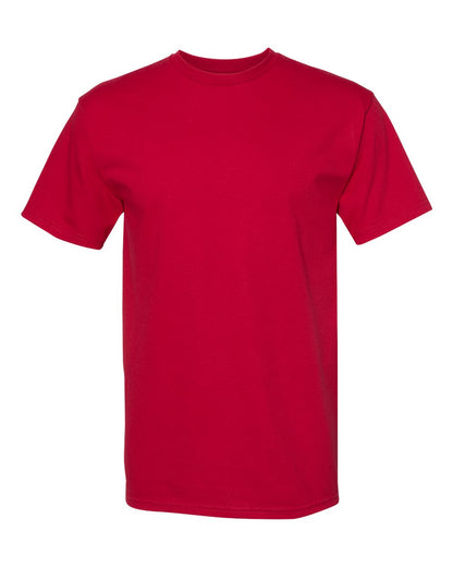 American Apparel Midweight Cotton Tee 1701 #color_Cardinal
