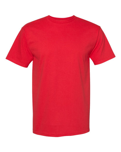 American Apparel Midweight Cotton Tee 1701 #color_Red
